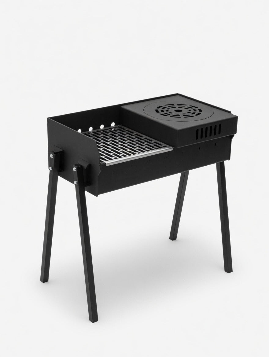 Mangal Grill 35×70cm - Kasan & Grillrost Set