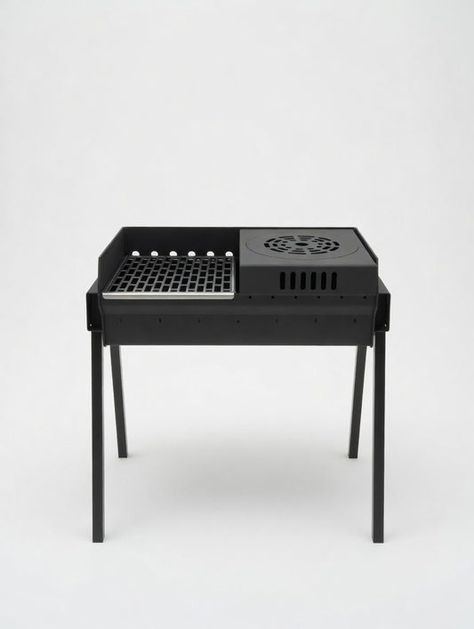 Mangal Grill 35×70cm - Kasan & Grillrost Set