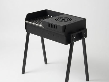 Mangal Grill 35×70cm - Kasan & Grillrost Set