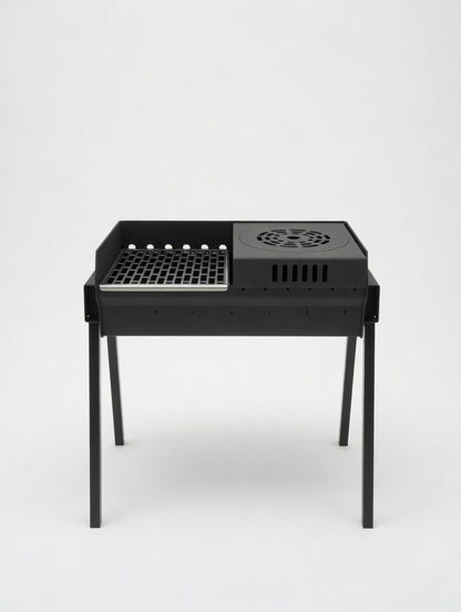 Mangal Grill 35×70cm - Kasan & Grillrost Set