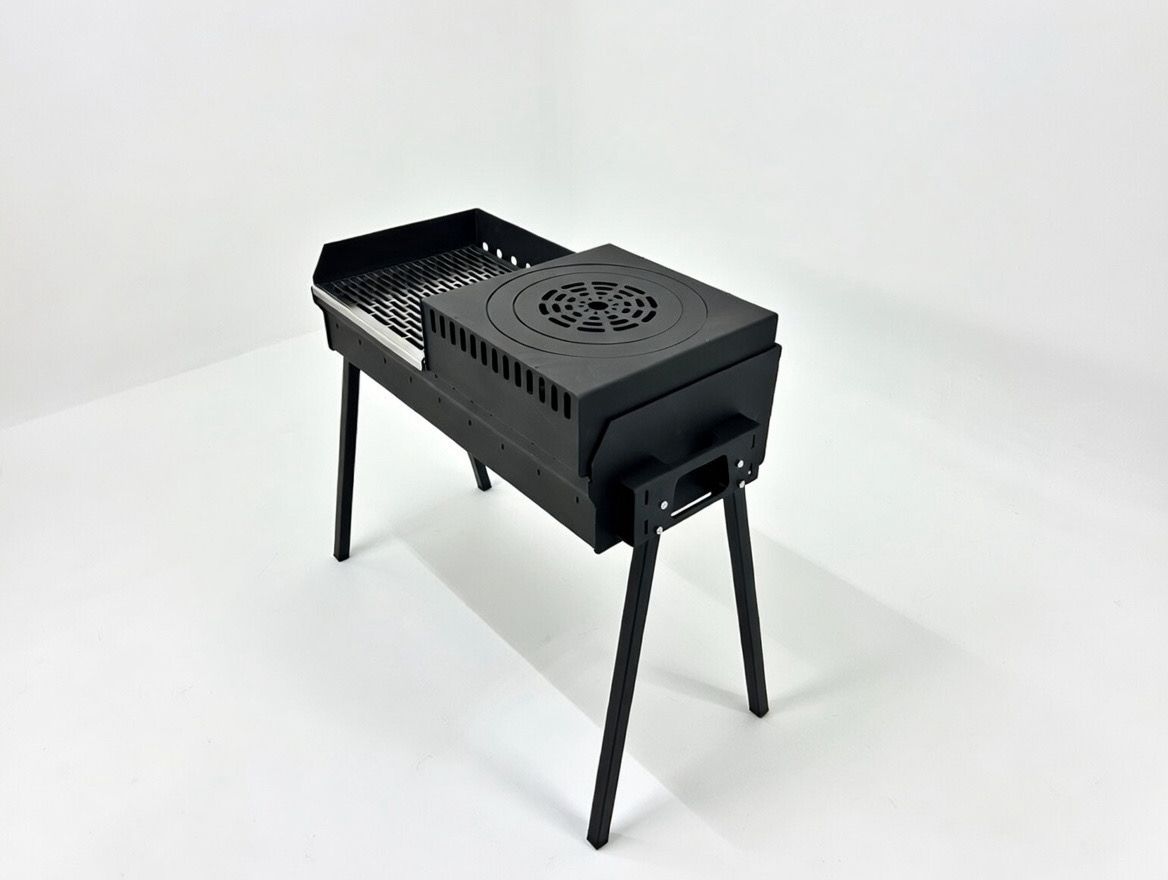 Mangal Grill 40×90cm - Kasan & Grillrost Set
