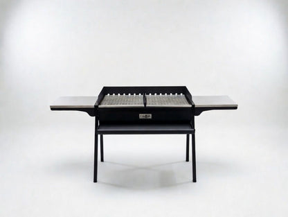 Mangal Grill 40×90cm - Aschefach/Grillrost Set