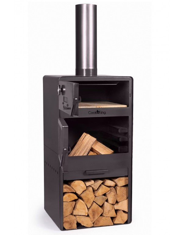 Gartenofen „VENTO” Mit Backfach